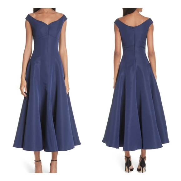 🆕 NWT Christian Siriano Silk A Line Formal Dress - Picture 8 of 8